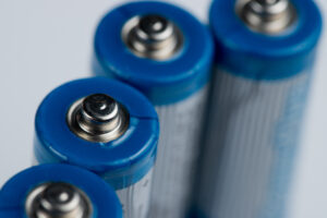 set di batterie agli ioni di litio, Li-Ion ricaricabili, sono batterie secondarie