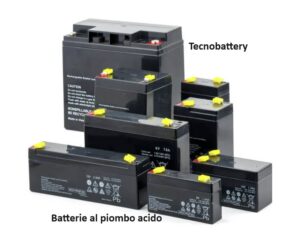 batterie al piombo acido sigillate di varie grandezze dette VRLA